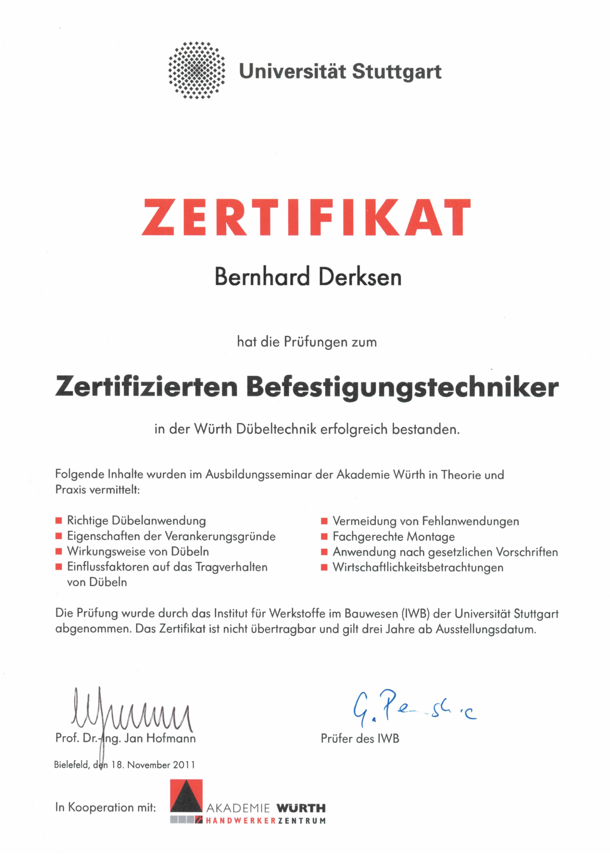 110901 Zertifikat Uni Stuttgart - Zertifizierter Befestigungstechniker_2